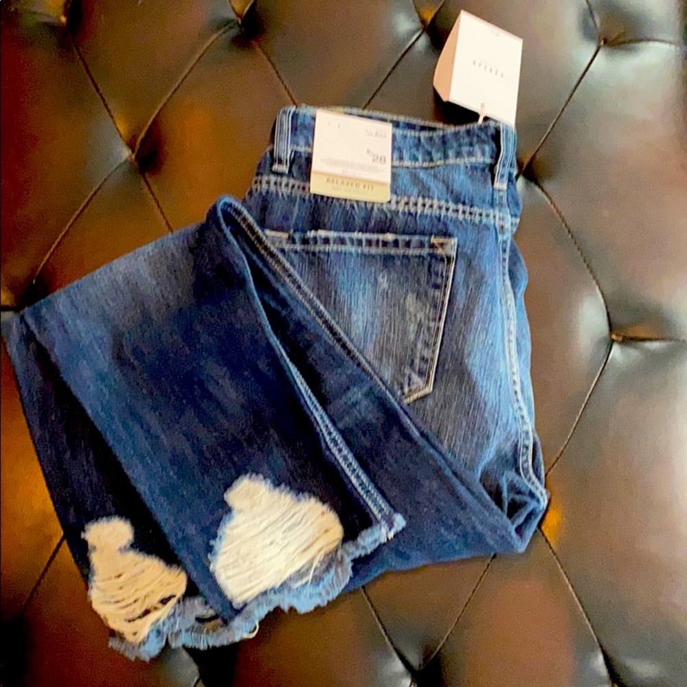 Kancan Distressed Boyfriend Jeans